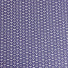 Algodón estampado SAIJO Blanco / Azul marino
